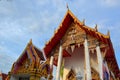 Ordinary thai temple and gate