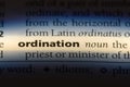 ordination