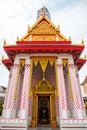 Ordinations hall of Wat Suthat Thepphawararam, Bangkok, Thailand