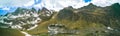 Ordino Arcalis Andorra mountains panorama Royalty Free Stock Photo