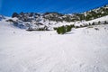 Ordino Arcalis ski resort sector in Andorra Royalty Free Stock Photo