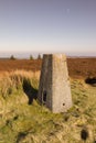 Ordnance Survey Trig Pillar Royalty Free Stock Photo