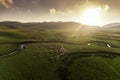 Ordu Per?embe Yaylasi, Persembe Plateau is a popular plateau famous for meandering. Royalty Free Stock Photo