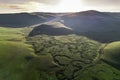 Ordu Per?embe Yaylasi, Persembe Plateau is a popular plateau famous for meandering. Royalty Free Stock Photo