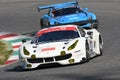 12 ore Hankook Mugello 18 March 2017: #488 Octane 126, Ferrari 488 GT3: Bjorn Grossmann, Fabio Leimer on Mugello Circuit.