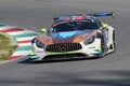 12 ore Hankook Mugello 18 March 2017: #30 Ram Racing, Mercedes AMG GT3.