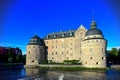 Orebro Castle, Ãârebro Slott, in summer Sweden Royalty Free Stock Photo