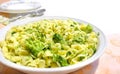 Orecchiette Cime di Rapa Apulia food Royalty Free Stock Photo