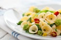 Orecchiette with Cime di Rapa Royalty Free Stock Photo