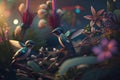 ored worldGarden of Hummingbirds: Unreal Engine 5\'s Insane Attention to Detail