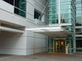 Exterior view of the Mia Hamm building in the Nike World Headquarters