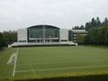 Exterior view of a Nike Soccer Field of Nike