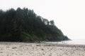 Oregon beach on the coast Royalty Free Stock Photo