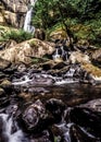 Oregon Cascade Mountains, Silver Falls State Park Royalty Free Stock Photo