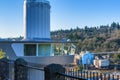 View of observation tower in Oregon City