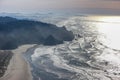 The Oregon Coast as Seen from Cascade Head Preserve Royalty Free Stock Photo