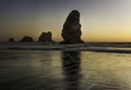 Oregon Coast Beach Royalty Free Stock Photo