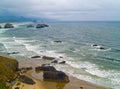 Oregon Coast from Ecola State Park Royalty Free Stock Photo