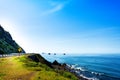 Oregon coast highway near Gold Beach, USA