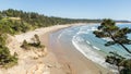 Oregon Coast landscape with Cliffs, Pacific Ocean Royalty Free Stock Photo