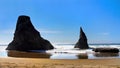 Sandy Beach Sea Coast Landscape panorama