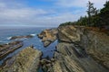 Oregon coast at Shore Acres State Park Royalty Free Stock Photo