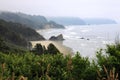 Oregon coastline.