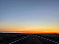 Oregon Summer desert sunsets road