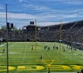 Oregon ducks football Royalty Free Stock Photo