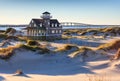 Oregon Inlet Lifesaving Station North Carolina Royalty Free Stock Photo