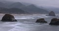 Oregon, Pacific coast from Ecola state park