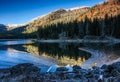 Strawberry lake is a popular hiking trail in eastern Oregon. Royalty Free Stock Photo