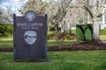 Oregon State Capitol Park Sign Royalty Free Stock Photo