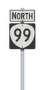 Oregon State Highway road sign