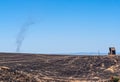 Oregon Substation Fire - Thousands of Acres Burned Dust Devil