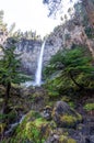 Oregon-Umpqua National Forest-Rogue-Umpqua Scenic Byway-Watson Falls Royalty Free Stock Photo