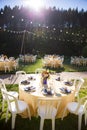 Oregon Wedding Venue by Lake Royalty Free Stock Photo