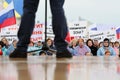 Orel, Russia, June 15, 2017: Russia protests. Meeting against lo