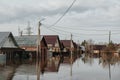 flooding in Orenburg and Orka flooded residential buildings