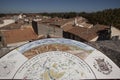 Orientation Table in the old centre of Arles in France