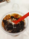 Oreo ice cream, very delicious Royalty Free Stock Photo