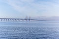 The Oresund Bridge,oresunds bron Royalty Free Stock Photo