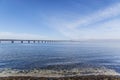 The Oresund Bridge,oresunds bron Royalty Free Stock Photo
