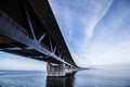 The Oresund Bridge,oresunds bron Royalty Free Stock Photo
