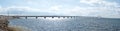 Oresundsbron panorama 01 Royalty Free Stock Photo