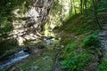 valley of the river Orfento in the mountain area of the majella abruzzo Italy Royalty Free Stock Photo