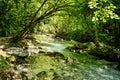 Orfento valley near Caramanico Terme in Abruzzo Italy Royalty Free Stock Photo