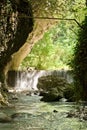 Orfento valley near Caramanico Terme in Abruzzo (Italy) Royalty Free Stock Photo