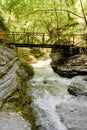 Orfento valley near Caramanico Terme in Abruzzo (Italy) Royalty Free Stock Photo