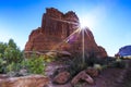 The Organ at Arches National Park Royalty Free Stock Photo